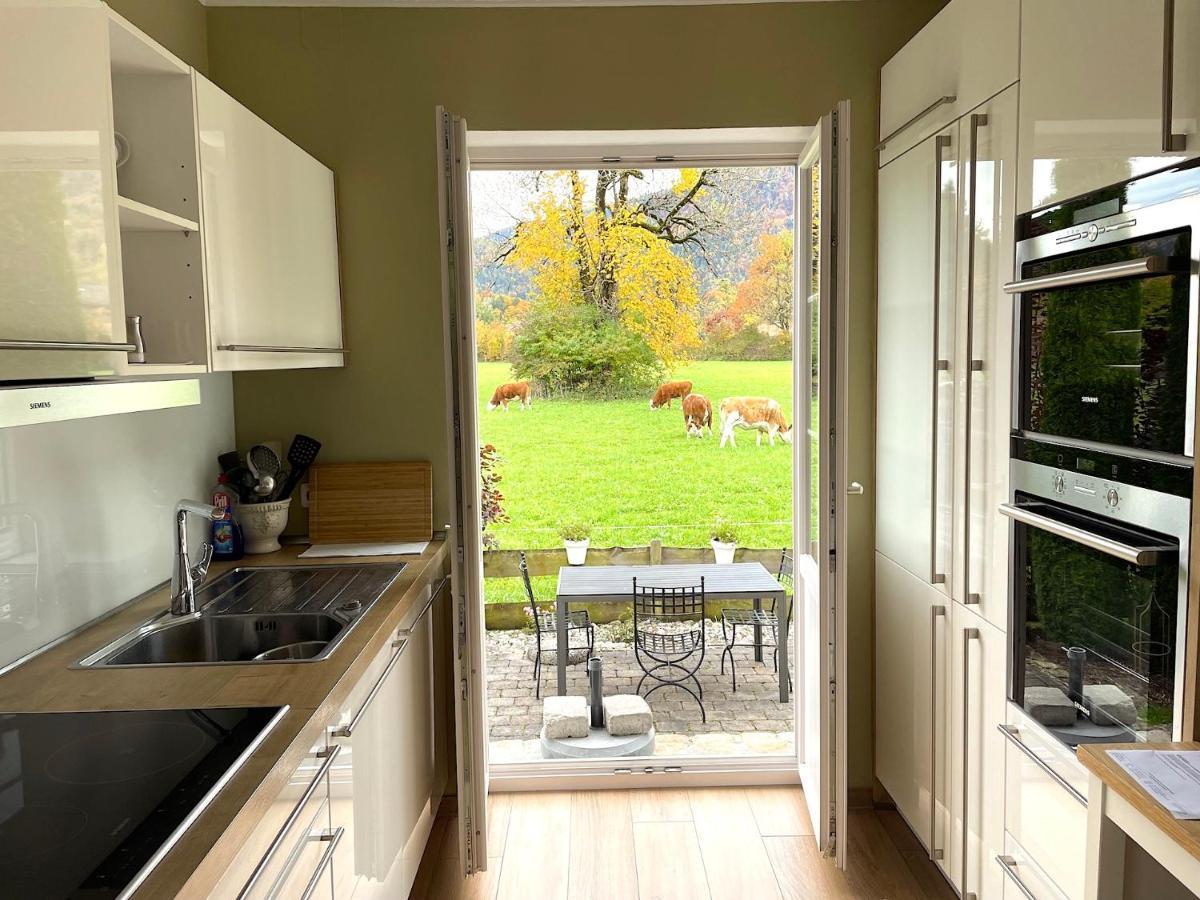 Villa Am Bach Unterwössen Exteriör bild